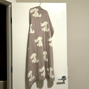 Jellycat Bashful Bunny Beige Cotton Knit Baby Blanket